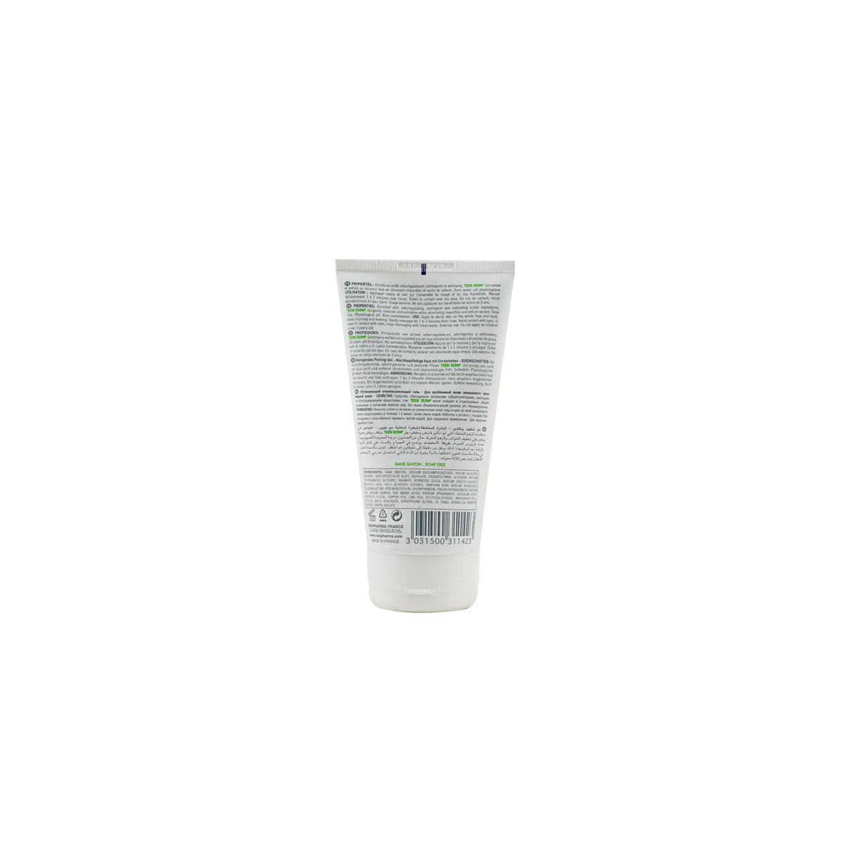 Teen Derm Exfoliating Cleansing Gel 150ml