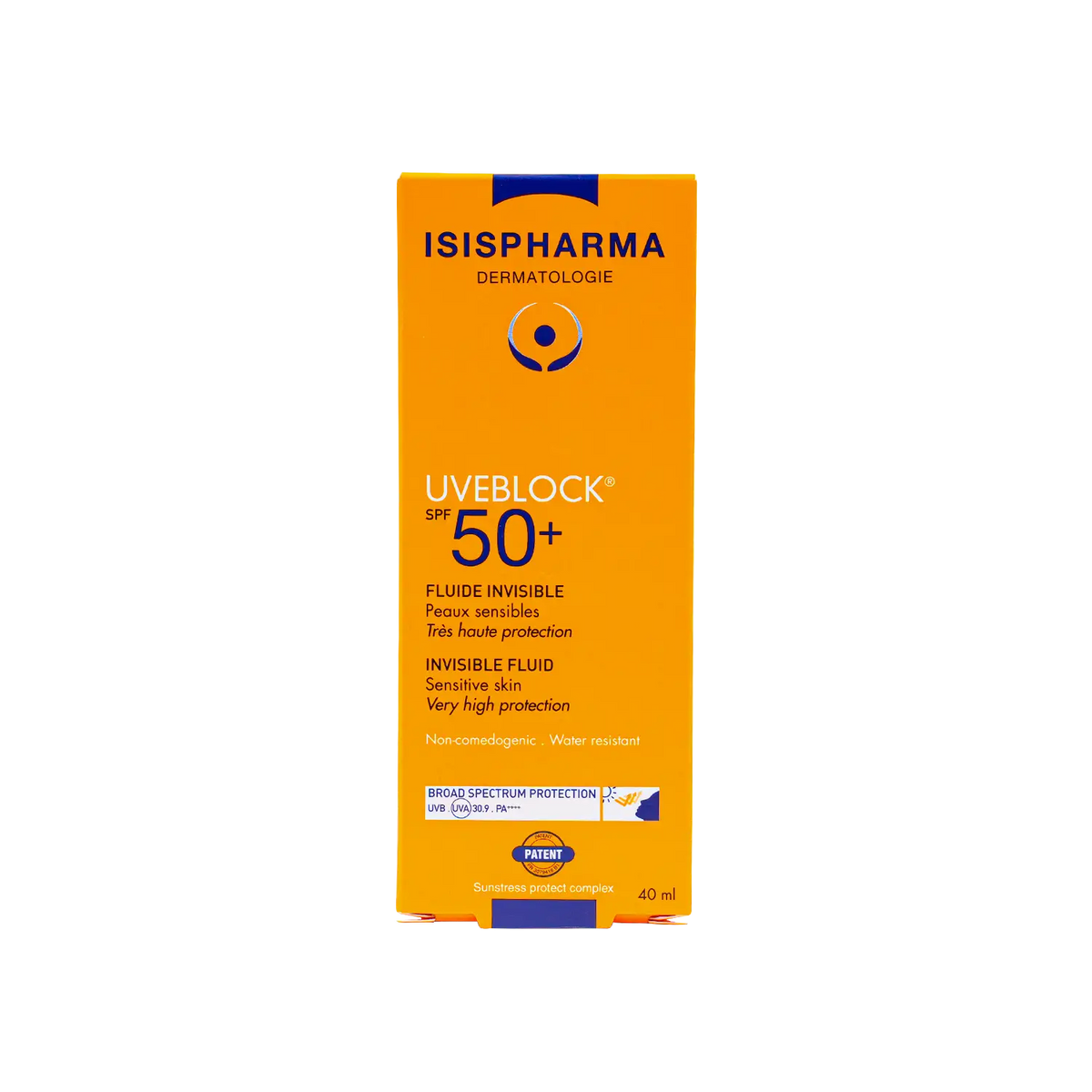 UVeblock SPF50+ Fluid Invisible Cream 40ml