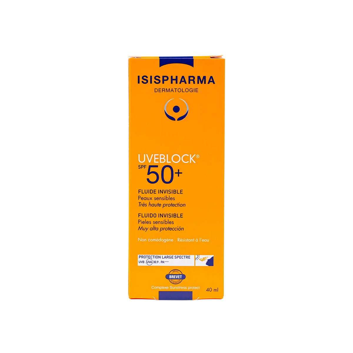 UVeblock SPF50+ Fluid Invisible Cream 40ml