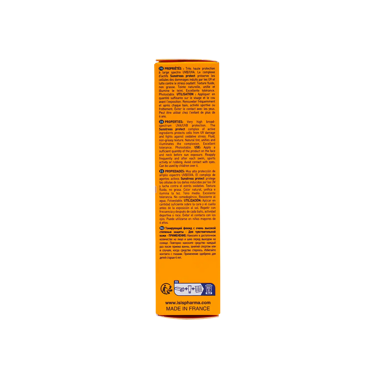 UVeblock SPF50+ Tinted Fluid 40ml - Medium