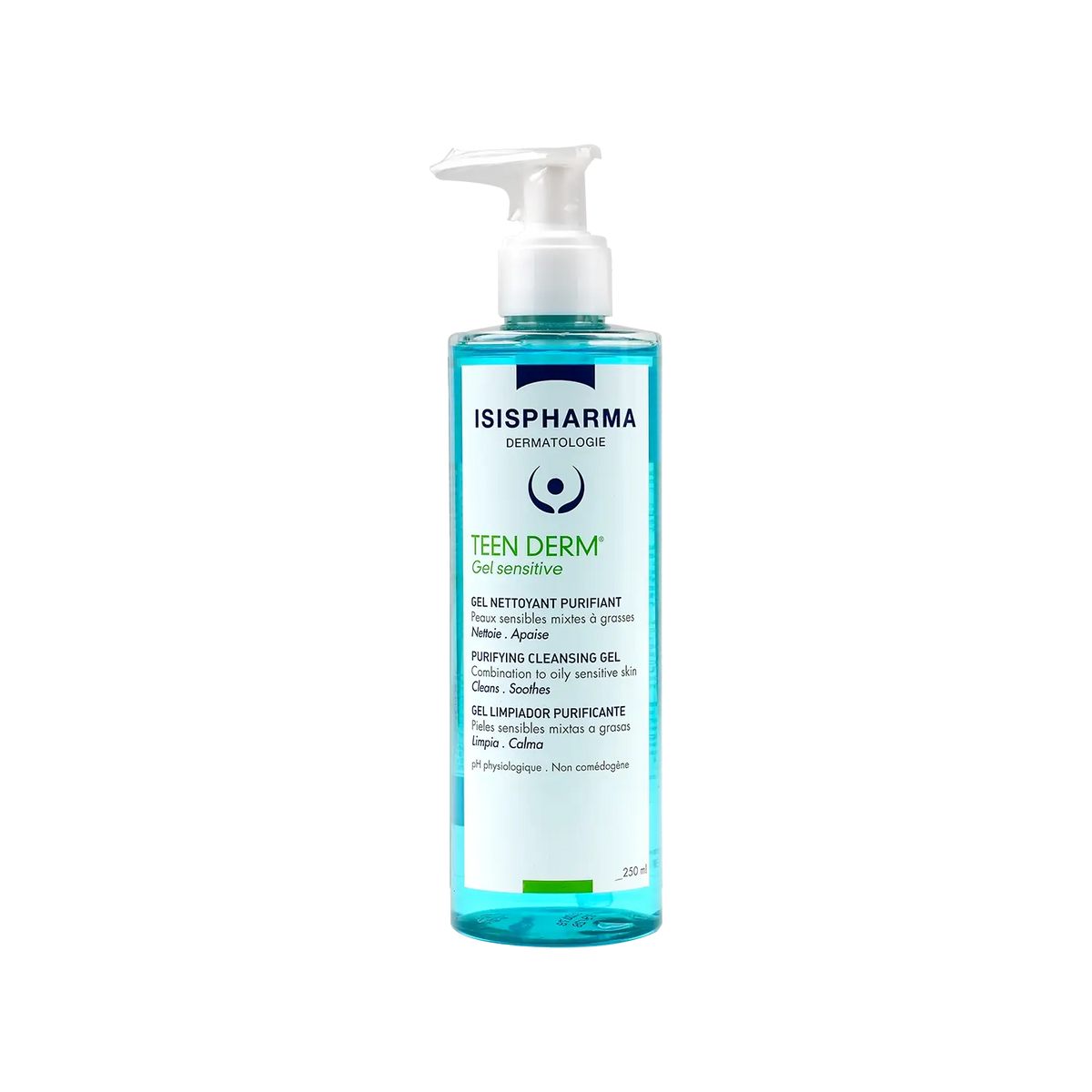 Teen Derm Sensitive Purifying Cleansing Gel 250ml