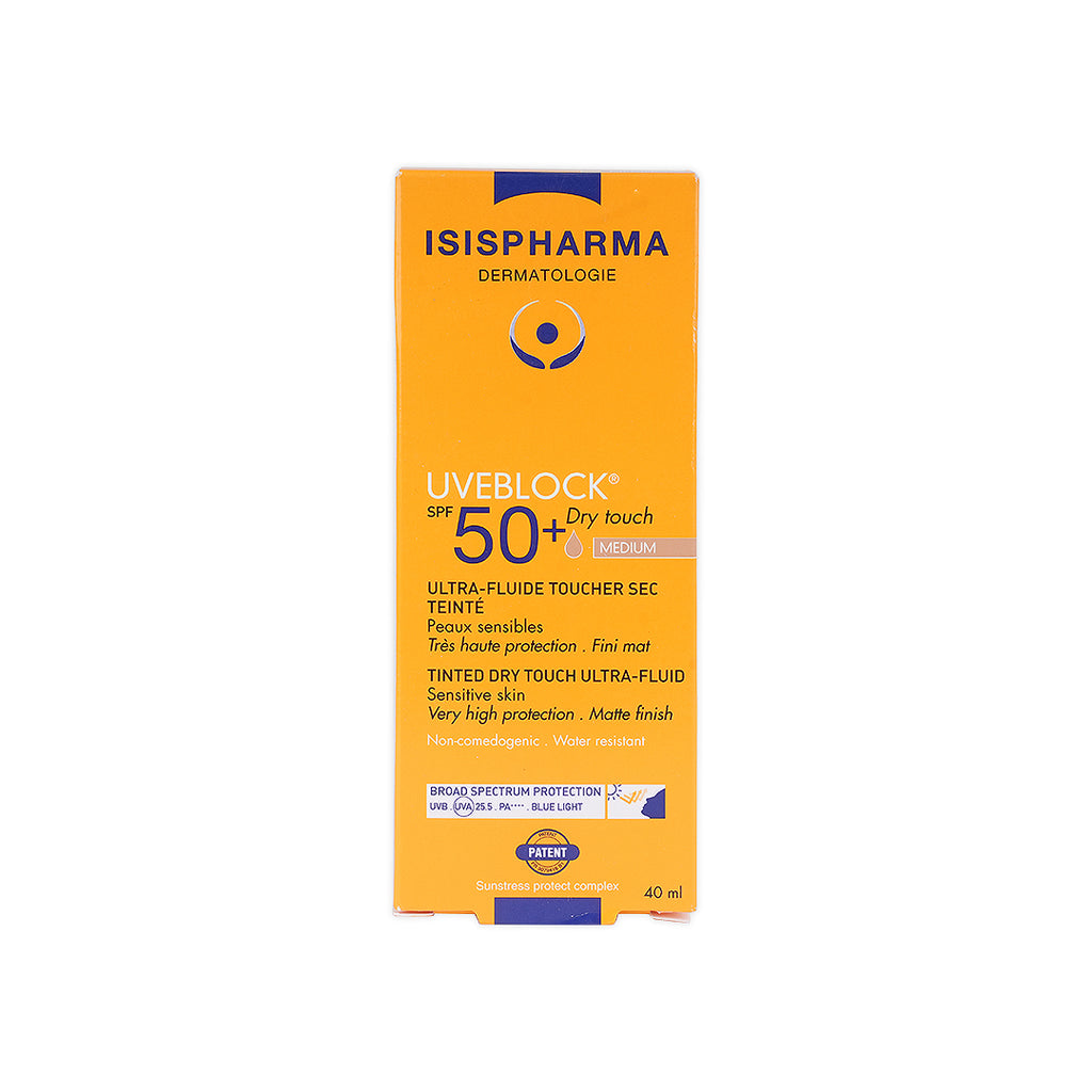 UVeblock SPF50+ Dry Touch Tinted Cream 40ml