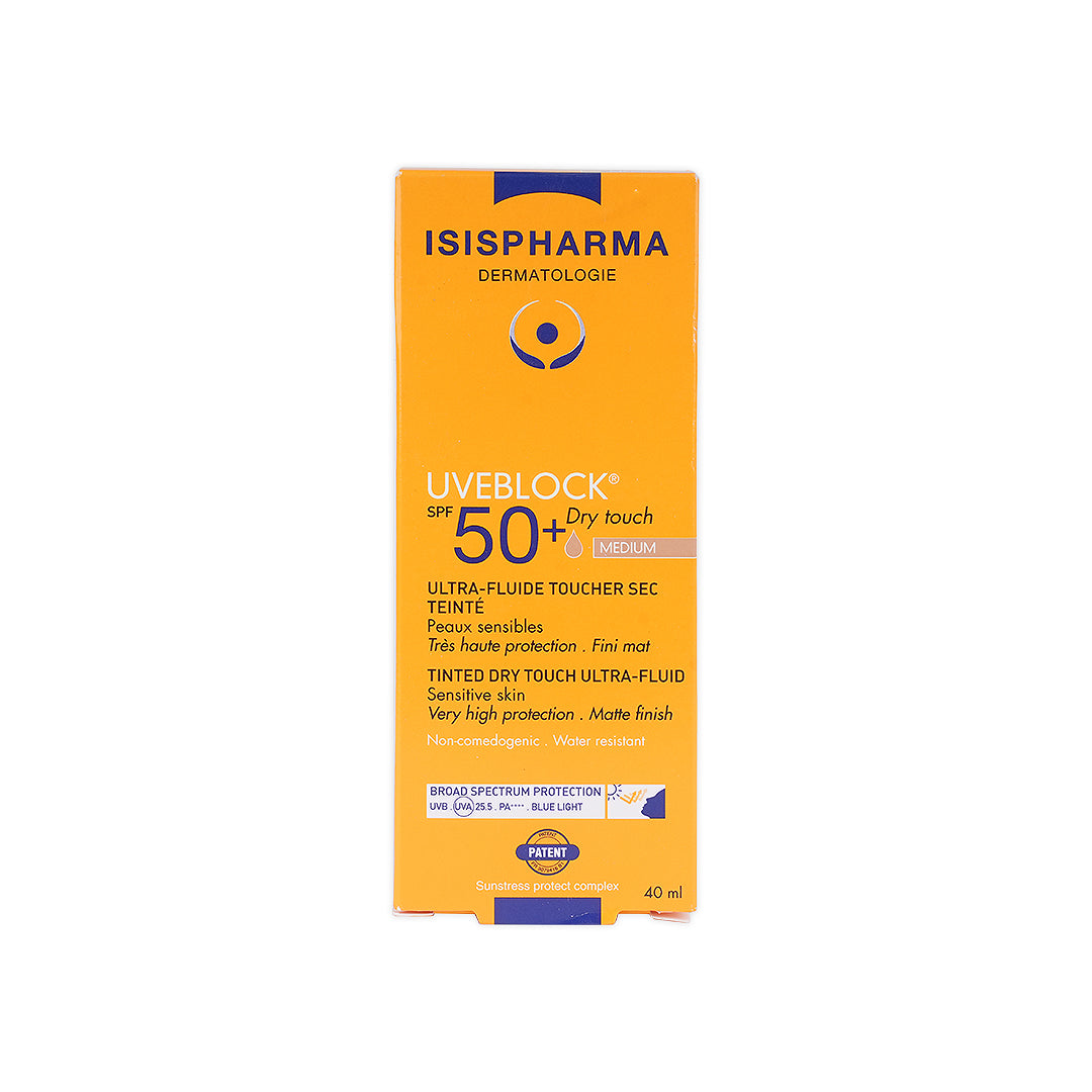 UVeblock SPF50+ Dry Touch Tinted Cream 40ml