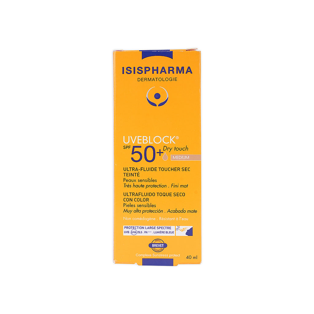 UVeblock SPF50+ Dry Touch Tinted Cream 40ml