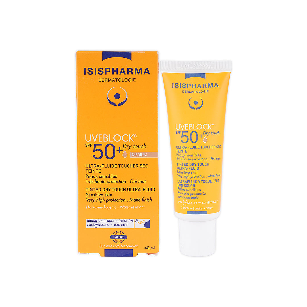 UVeblock SPF50+ Dry Touch Tinted Cream 40ml