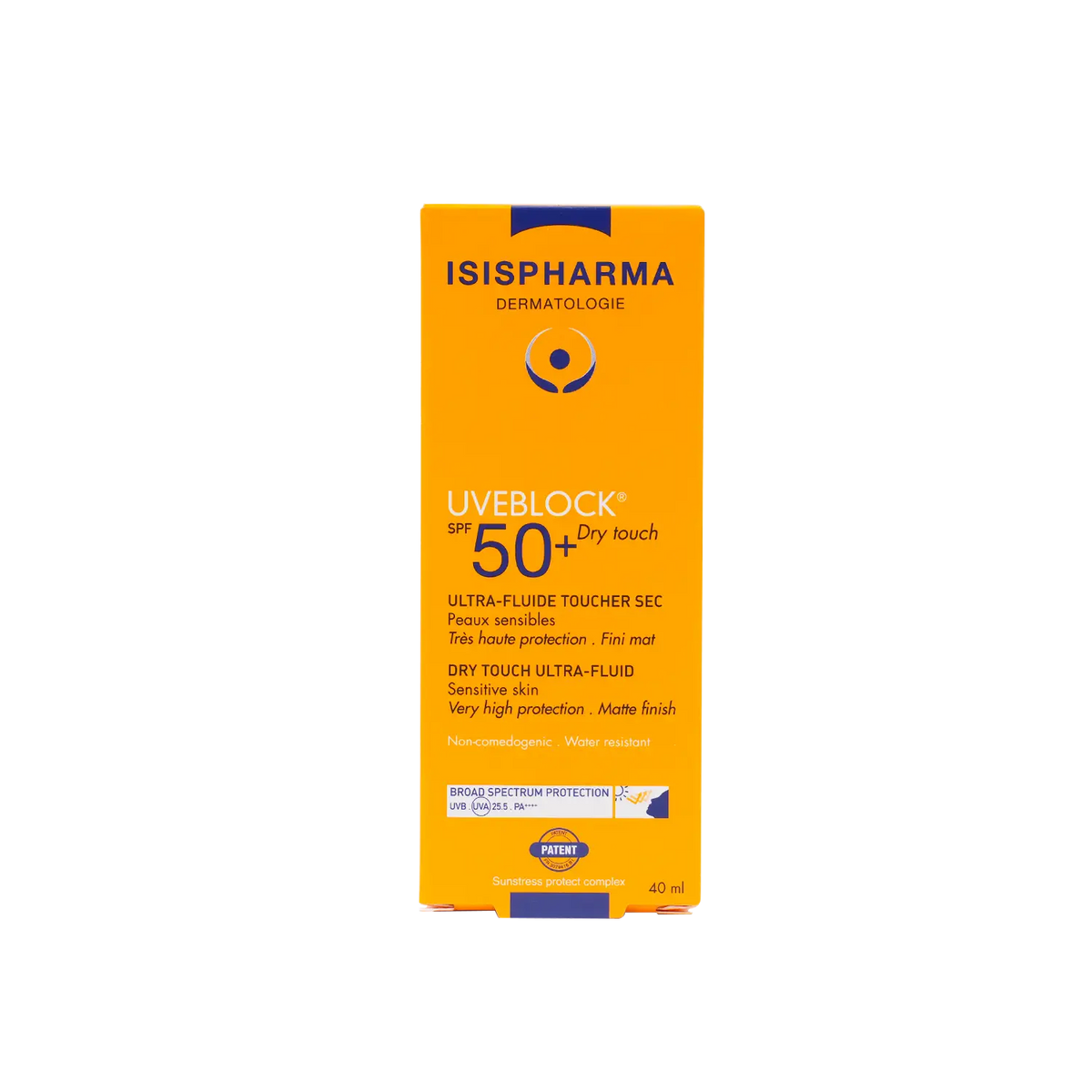 UVeblock SPF50+ Dry Touch Ultra-Fluid 40ml