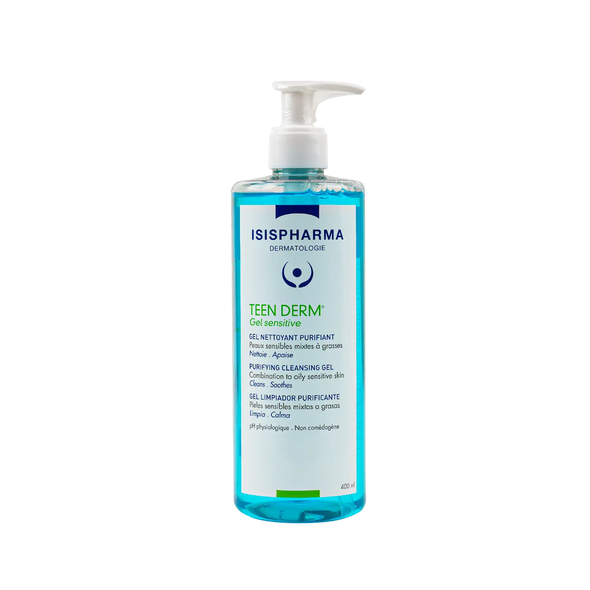 Teen Derm Sensitive Purifying Cleansing Gel 400ml
