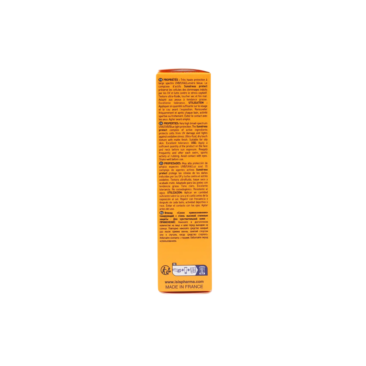UVeblock SPF50+ Tinted Dry Touch Ultra-Fluid 40ml