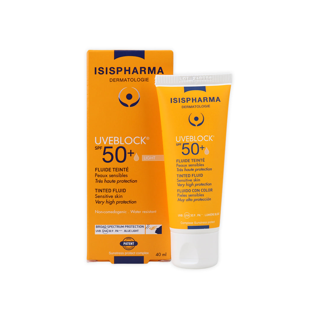 UVeblock SPF50+ Tinted Fluid 40ml - Light